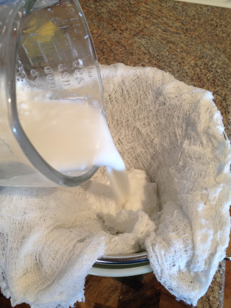 straining-homemade-coconut-milk