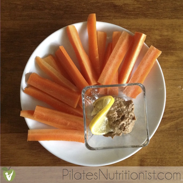 grass-fed beef liver pate with carrots