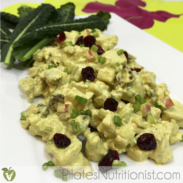 Primal Curried Chicken Salad with Cranberries